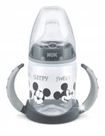Kubki dla dzieci - NUK KUBEK NIEKAPEK BUTELKA DO NAUKI PICIA 150ml 6m+ Z UCHWYTEM MYSZKA MIKI - miniaturka - grafika 1