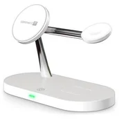 Ładowarki do telefonów - Bezprzewodowa ładowarka Connect IT MultiCharge 5 v 1 MagSafe (CWC-9010-WH) Biała - miniaturka - grafika 1
