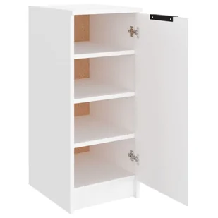 Lumarko Szafka na buty, biała, 30x35x70 cm, materiał drewnopochodny - Szafki na buty - miniaturka - grafika 7