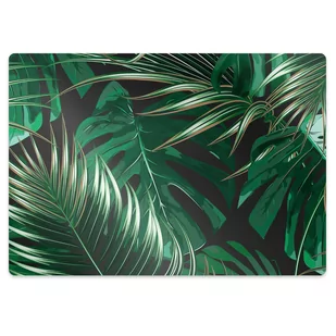 Podkładka pod krzesło obrotowe Czerwone kwiaty 120x90 cm - Podnóżki, podpórki, podkładki - miniaturka - grafika 1