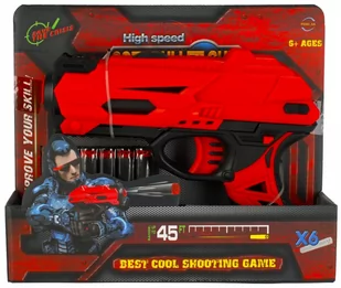 MEGA CREATIVE Pistolet Na Strza 22x19x6 Wb 36/72 - Zabawki militarne - miniaturka - grafika 1