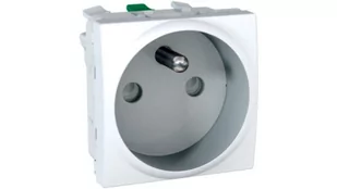 Schneider Electric Unica Gniazdo pojedyncze z/u 2P+Z bez ramki białe MGU3.059.18 MGU3.059.18 - Gniazdka elektryczne - miniaturka - grafika 1