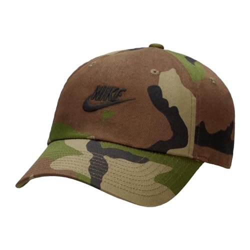 Nike - U Nk Club cap U CB FUT Camo L, Czapka Unisex - Dorosły