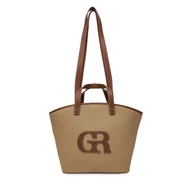 Torebki damskie - Torebka Gino Rossi RCI9754 Brązowy - miniaturka - grafika 1