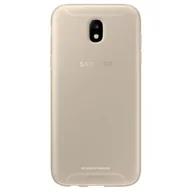 Etui i futerały do telefonów - Samsung Galaxy J5 2017 Jelly Cover Galaxy EF-AJ530TF złoty EF-AJ530TFEGWW - miniaturka - grafika 1