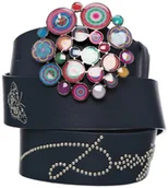 Paski - Desigual Damski okrągły galaktyczny pasek na co dzień Rosa Marlen 21X5303501290, Rosa Marlen, 90 - miniaturka - grafika 1