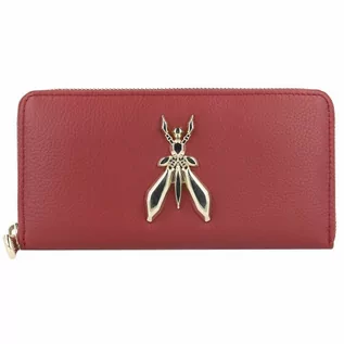 Portfele - Patrizia Pepe Fly Wallet Leather 19 cm martian red - grafika 1