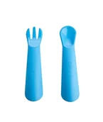 Sztućce dla dzieci - eKoala eKoala, Zestaw sztućców, Niebieskie - miniaturka - grafika 1