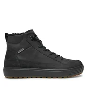 Botki męskie - Trzewiki ECCO Soft 7 Tred M 45044451052 Czarny - miniaturka - grafika 1