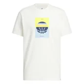 Koszulki męskie - adidas Mężczyźni Another Bucket Graphic T-Shirt, off white, XXL - miniaturka - grafika 1