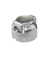 Oświetlenie samochodowe - akcesoria - Gniazdo 7 pin 12V aluminiowe - miniaturka - grafika 1