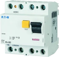 Bezpieczniki elektryczne - Eaton AUTOMOTIVE SYSTEMS SPÓŁKA Z OGRANICZONĄ ODPO Wyłącznik różnicowo-prądowy 3-faz 40A CFI6-40/4/003 - miniaturka - grafika 1