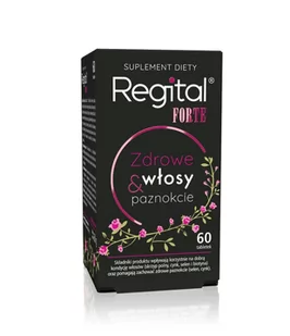 DIAGNOSIS Regital Forte Zdrowe włosy & Paznokcie x 60 tabl - Włosy, skóra, paznokcie - miniaturka - grafika 1