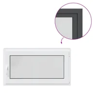 Tablice i flipcharty - vidaXL Okno piwniczne RISOR 110x60 cm uchylno-rozwierne DIN prawe - miniaturka - grafika 1