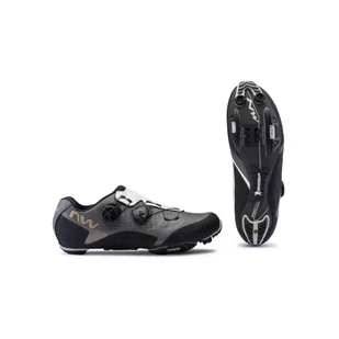 Buty rowerowe MTB męskie NORTHWAVE GHOST PRO Team Edition szare - Buty rowerowe - miniaturka - grafika 1