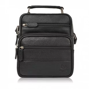 SASZETKA MĘSKA NA RAMIĘ SKÓRZANA ELEGANCKA DO PRACY PRAKTYCZNA CZARNA PAOLO PERUZZI T-128-BL - Nerki SASZETKA MĘSKA NA RAMIĘ SKÓRZANA ELEGANCKA DO PRACY PRAKTYCZNA CZARNA PAOLO PERUZZI T-128-BL - Nerki - miniaturka - grafika 1