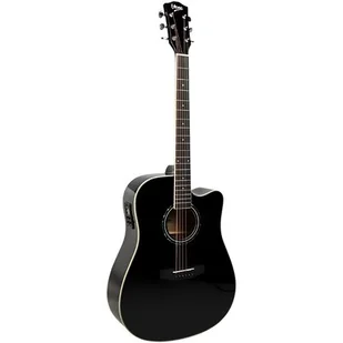 Gitara elektroakustyczna V-TONE Veag1 CE BK 4 Czarny - Gitary akustyczne - miniaturka - grafika 1