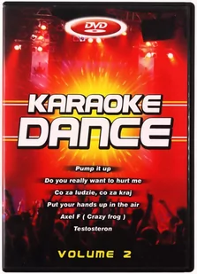 Karaoke Dance Volume  2 - Filmy muzyczne DVD - miniaturka - grafika 1