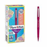 Długopisy - Paper Mate Flair różowy S0971630 - miniaturka - grafika 1