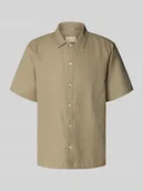 Koszule męskie - Koszula casualowa o kroju regular fit z czystej bawełny - miniaturka - grafika 1