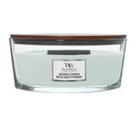 Świece - Świeca Zapachowa WoodWick Sagewood & Seagrass Elipsa 453,6g - miniaturka - grafika 1