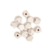 Scrapbooking - Koraliki Drewniane Do Makram Geometryczne 12Mm 12Szt Dalprint - miniaturka - grafika 1