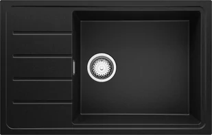 Zlew BRANDE LINK 780-60 BLACK (czarny mat) - Zlewozmywaki - miniaturka - grafika 1