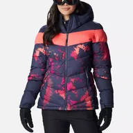 Kurtki damskie - Kurtka narciarska damska Columbia Abbott Peak nocturnal lookup/nocturnal/neon sun - XS - miniaturka - grafika 1