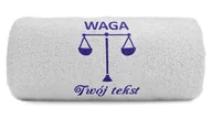 Ręczniki - pat15.net Znak zodiaku Waga - Mały Ręcznik z haftem 100x50 772 - miniaturka - grafika 1