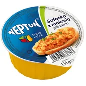Konserwy i dania rybne - Neptun Sałatka Pikantna Z Makrelą 130G - miniaturka - grafika 1