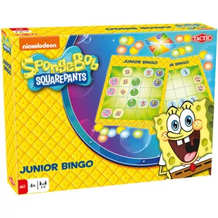 Tactic Sponge Bob Junior Bingo - Gry planszowe - miniaturka - grafika 1