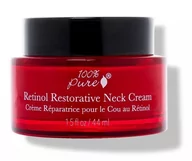 Kremy do twarzy - Krem na szyję i dekolt – 100% Pure Retinol Restorative Neck Cream - miniaturka - grafika 1