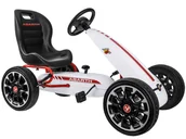 Zabawki i gry sportowe - GOKART ABARTH na pedały Duże miekkie koła PA0167 - miniaturka - grafika 1