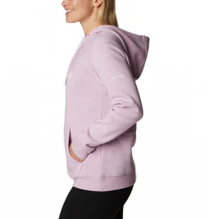 Damska bluza dresowa nierozpinana z kapturem COLUMBIA Columbia Logo Hoodie - Bluzy sportowe damskie - miniaturka - grafika 1