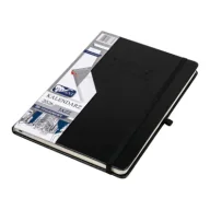 Kalendarze - Kalendarz 2026 B5 tygodniowy Jazz czarny - miniaturka - grafika 1