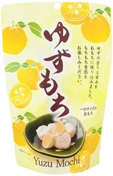 Mochi Yuzu, ryżowe ciasteczka o smaku Yuzu 130g - Seiki - Kuchnie świata - miniaturka - grafika 1