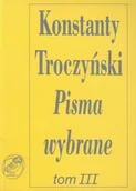Książki o kulturze i sztuce - Pisma wybrane. Tom 3. Pisma teatralne - miniaturka - grafika 1