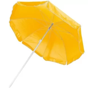 Parasol plażowy FORT LAUDERDALE żółty - Parasole ogrodowe - miniaturka - grafika 1
