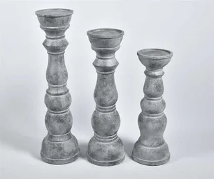 Belldeco Świecznik, 22,5x22,5x81 cm - Świeczniki - miniaturka - grafika 1