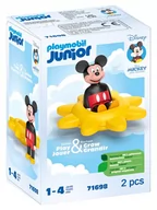 Klocki - Playmobil 1.2.3 - Junior & Disney: Mickey's Spinning Sun with Rattle Feature - miniaturka - grafika 1