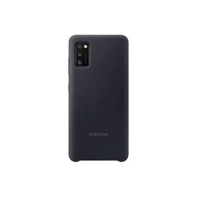 Samsung Obudowa dla telefonów komórkowych Silicon Cover pro Galaxy A41 EF-PA415TBEGEU Czarny