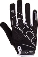 Rękawiczki rowerowe - Vivo Rękawiczki rowerowe Vivo SB-01-9517-A czarno-białe XL - miniaturka - grafika 1