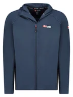 Odzież trekkingowa męska - Canadian Peak Kurtka polarowa "Tugoodeak" w kolorze granatowym - miniaturka - grafika 1