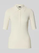 Swetry damskie - Sweter z dzianiny z mieszanki wiskozy model ‘Kalili’ - miniaturka - grafika 1