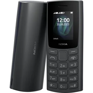 Nokia 105 Charcoal Czarny - Telefony komórkowe - miniaturka - grafika 2
