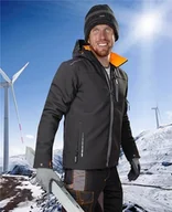 Kurtki męskie - Kurtka męska Ardon SOFTSHELL VISION H9178 H9179 H9180 Ardon - modna ocieplana zimowa kurtka z wysokiej jakości materiału, - czerwony H9180 M - miniaturka - grafika 1