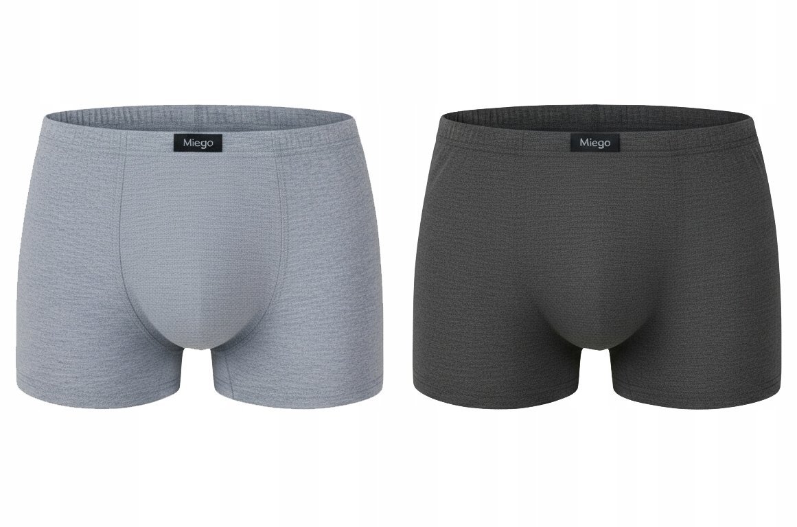 2x Bokserki męskie bawełniane DUŻE ROZMIARY klasyczne 2 PAK 6XL