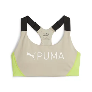 Damski Stanik sportowy PUMA 4KEEPS EVERSCULPT BRA 52478590 – Beżowy - Biustonosze - miniaturka - grafika 1