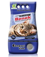 Żwirek dla kotów - Certech Super Benek Compact Line Scented 10 l - drobny żwirek dla kotów zapachowy 5l x 2 (10 l) - miniaturka - grafika 1