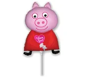 Balony i akcesoria - Balon Foliowy Świnka Peppa - miniaturka - grafika 1